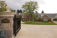 Peyton Manning's home entry gate